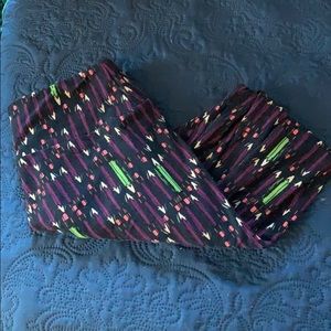 LulaRoe Navy blue pencil leggings